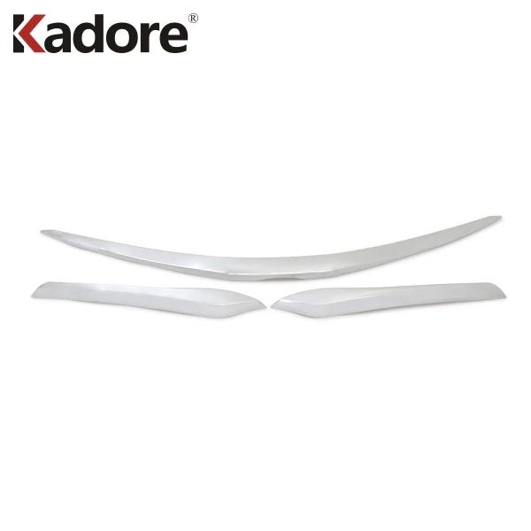 Front Hood Engine Cover Trim For Toyota Camry XV70 LE XLE 2017-  Carbon Fiber Car Upper Racing Grille Strip Accessories