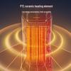 2023 Portable Vertical Electric Heater with PTC Ceramic Oscillation, EU/US Spec