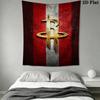 Rockets Logo Design Threepiece Set 1 Duvet Cover 2 Pillowcase Without Core Bedding Set Soft And Comfortable Christmas Birthday Gift