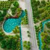 DIY Simulation River Sections Water River Effects Flowing Pattern Bendable Decorated Lakes Scene Model Making