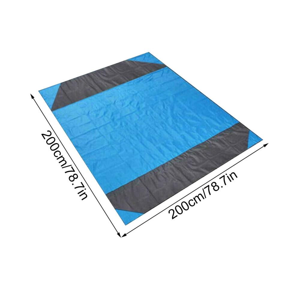 maxiaoxia Beach Mat Sand Free Waterproof Beach Blanket Outdoor Beach Mat Picnic Mat Portable Camping Portable Folding Picnic Beach Mat