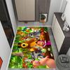 Animals Forest Party Carpet Perfect for Game Room Balcony Dining Room Kitchen Antislip Carpet Decorate Offices Perfect Gift for Friends & Family