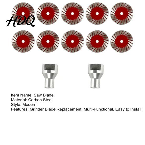 Ultra-thin Saw Blade 1/2/3/4/10Pcs Blades Set with Shaft Screw 40mm Multi-Functional Professional Stone Cutting Precision Granite Marble Grinder