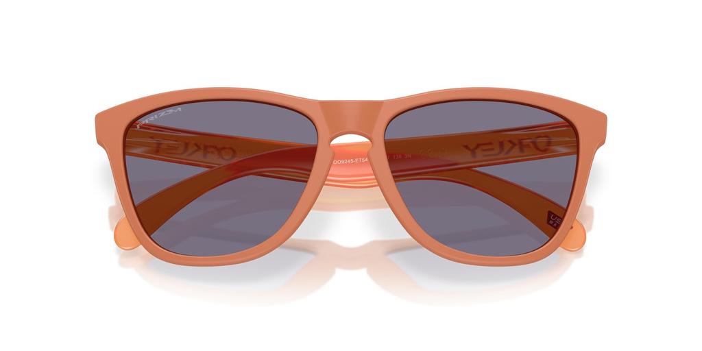 Oakley Sunglasses 0OO9245 FROGSKINS 9245E754 Matte Ginger Prizm Grey Polarized [Oakley] (A)