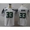 Seattle Seahawks Retro Embroidered Football Jersey Training Tee Men Women Lightweight Cotton Sportswear