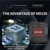 Drahtloses Bluetooth 5.2-Headset, Stereo-Sound, niedrige Latenz, Gaming-Bluetooth-Headset, Rauschunterdrückung, Mini-Ohrhörer-Kopfhörer mit Mikrofon