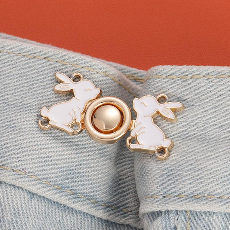 Jeans Waist Buckle Waist Closing Tighten Waist Button Detachable Waist Clip