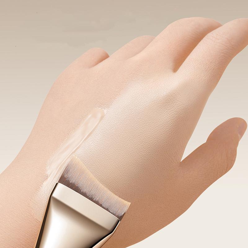 Ultra Thin Crescent Foundation Brush Set Lightweight Face Contour Brush Contour Brush Mixed Foundation Cream Tool