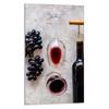 GLAS-SCHNEIDEBRETT 30x52 Wein