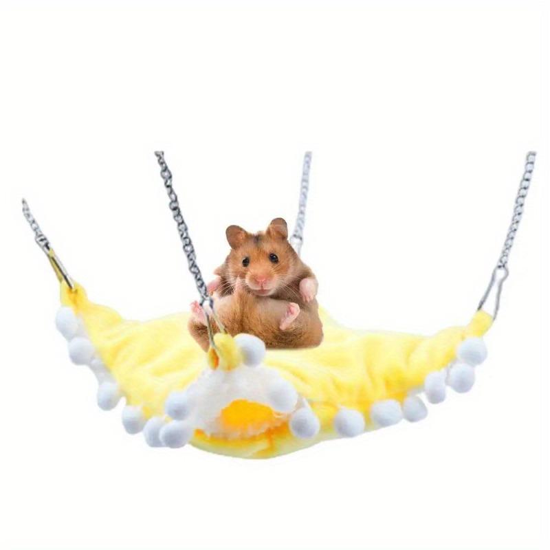 1pc Hanging Pet House Toy Soft Warm Hamster Hammock Bunk Bed for Sugar Glider Guinea Pigs