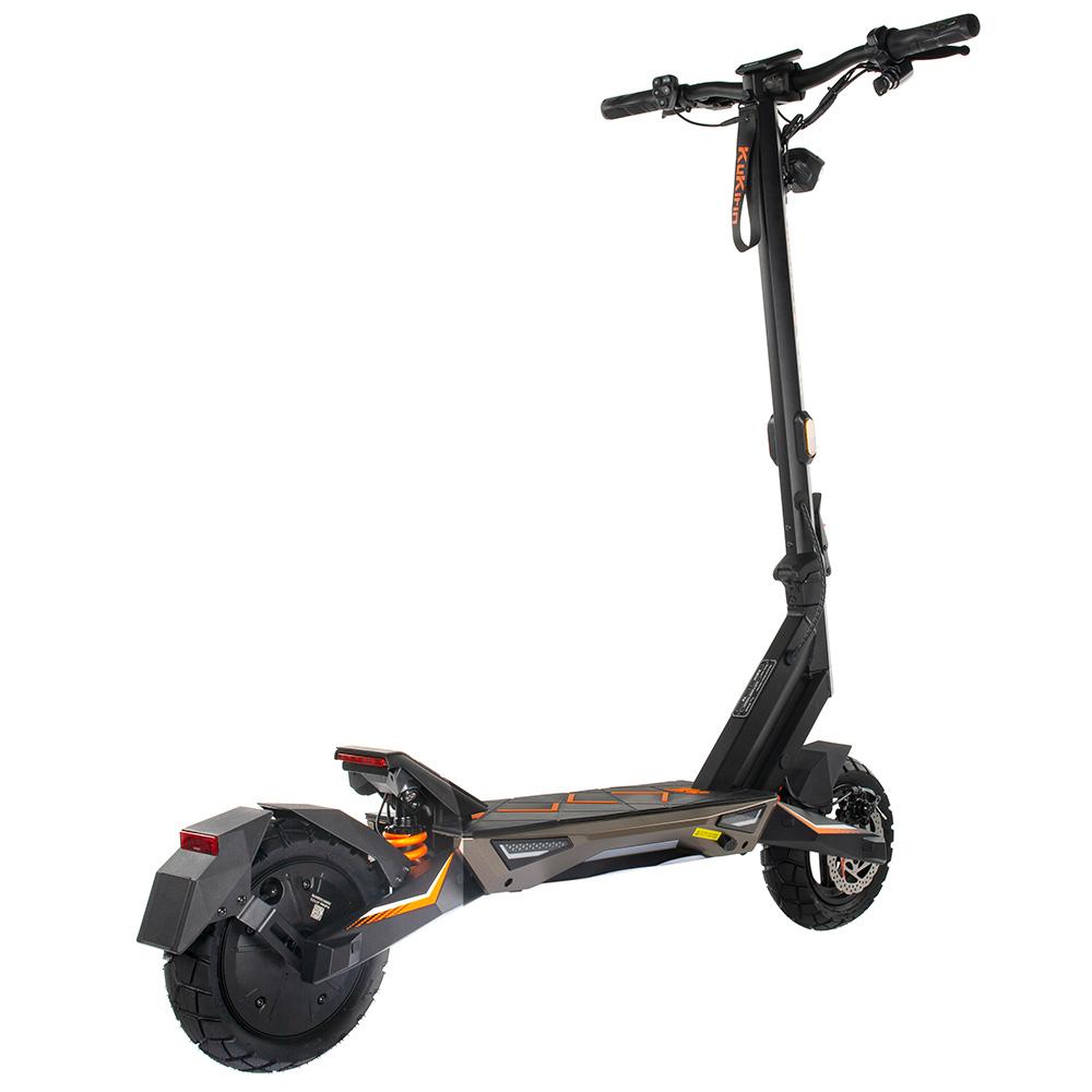 KuKirin T3 Trottinettes Électriques avec Clignotants Moteur 800W 48V 15.6Ah Pneu Plein 10 Pouces Amortisseurs à Double Ressort Avant et Arrière
