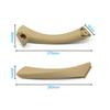 Beige Black Interior Passenger Door Pull Handle Cover Trim For BMW 3 Series E90 E91 E92 316i 318i 320i 325i 328i 2004-2012