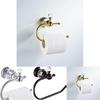Premium Finish Paper Roll Holder With Crystal Embellishments For Wall Mount Use