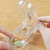 Pill Cutter Box Portable Drug Box Tablet Cutter Splitter Medicine Pill Holder Pill Cutter Box