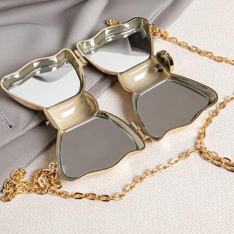 New Acrylic Lipstick Bag For Wommen High Quality Acrylic Shoulder Bag Flower Bow Bag Mini Change Key Crossbody Bag