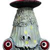 Resin Spooky Mutant Mushroom Decor Craft Halloween Decoration Unique Miniature Mushrooms Statue Multipurpose for Halloween Party