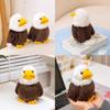 Adorable Plush White Headed Eagle Stuffed Animal Toy For Kids Soft Cuddly Doll