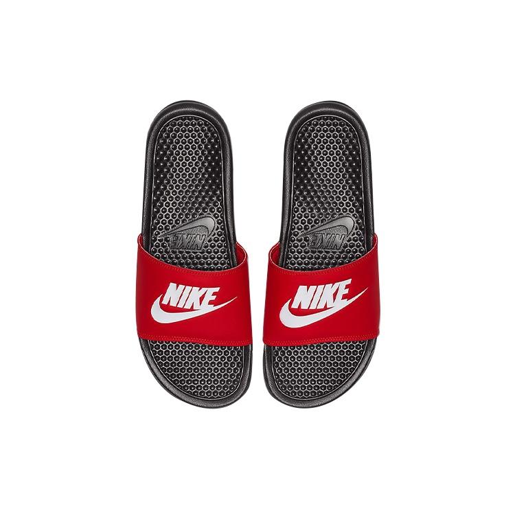 Nike Benassi JDI Slide 'Black University Red' Men's 343880-026