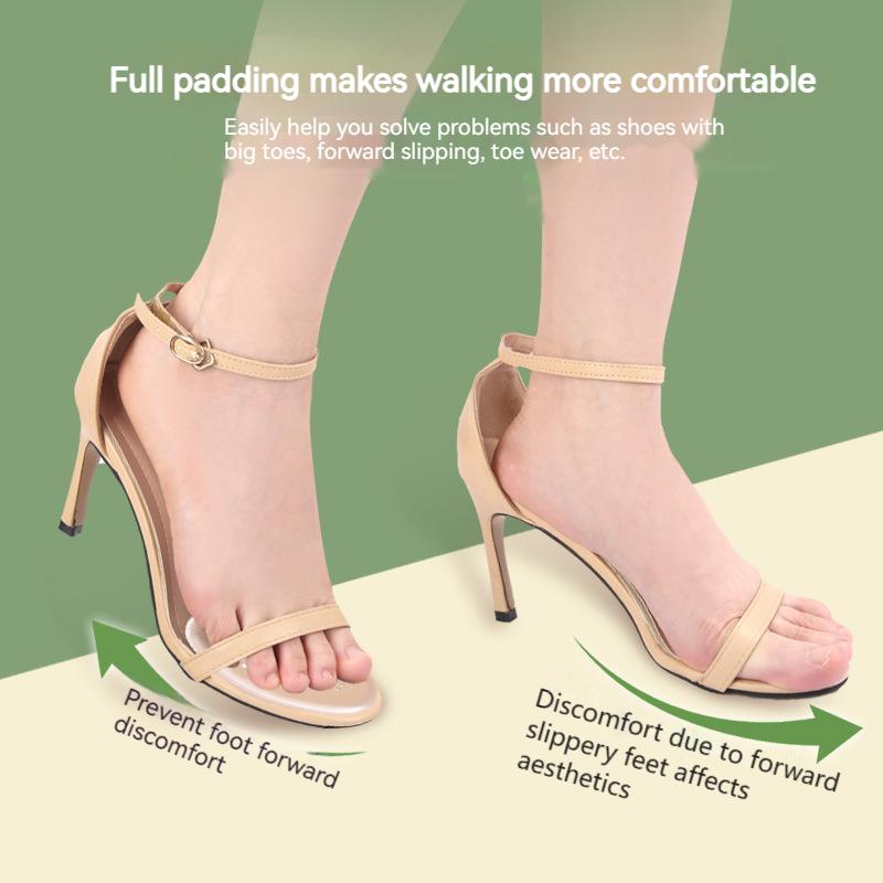 1/3pairs Silicone Forefoot Inserts Metatarsal Pads for Women High Heels Sandals Non-slip Massage Foot Soles Cushions Pain Relief Insoles