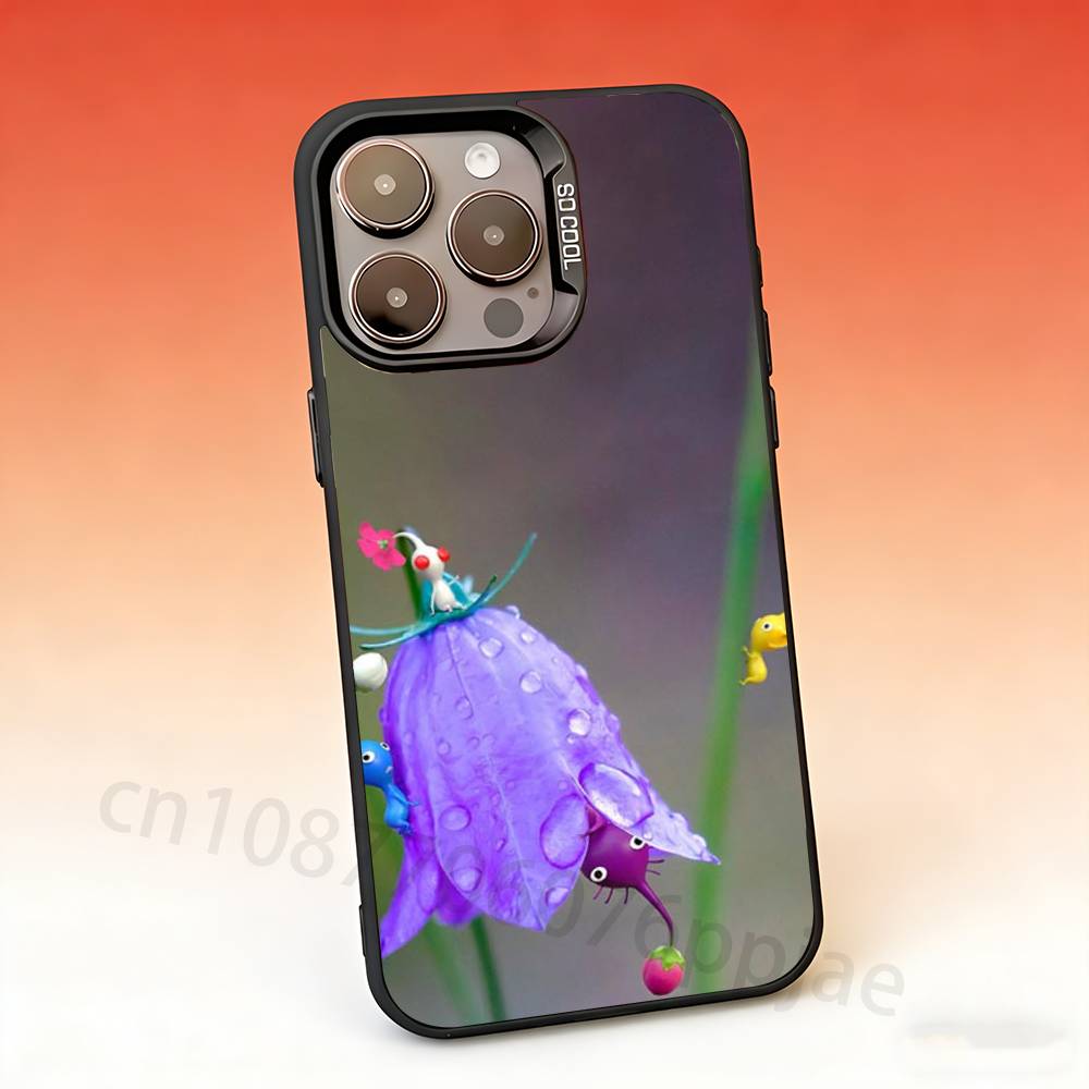 

Pikmin Phone Case For iPhone 17,16,15,14,13,12,11,Pro,Max,Plus,Mini, Matte Shockproof Case iPhone13