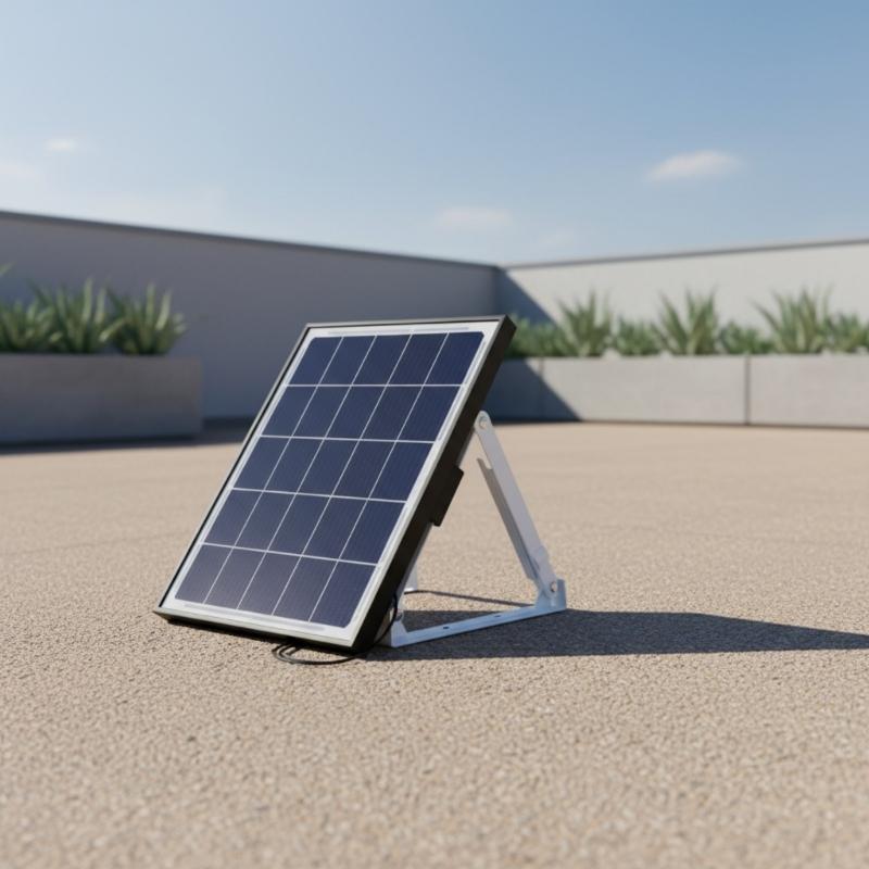 Universal Folding Solar Panel Bracket 45 Degree Fixed Angle NonSlip Base Light Weight Frame Photovoltaic Panel Stand