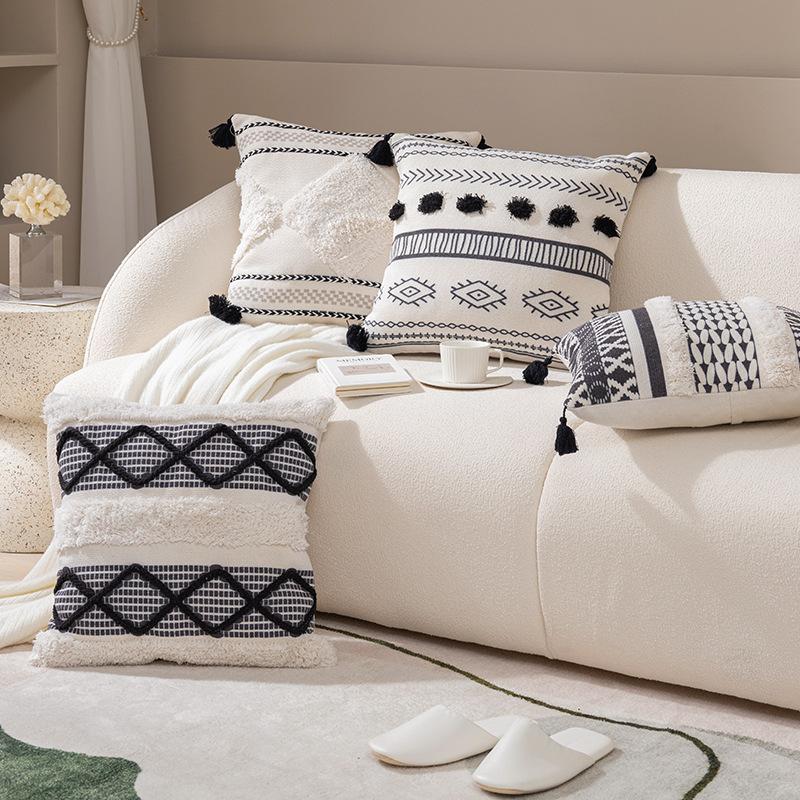 Kaufe Getuftete Kissen Sofa Wohnzimmer Luxus Hotel Schlafzimmer Bett Platz Kissen zum Preis ab 23
