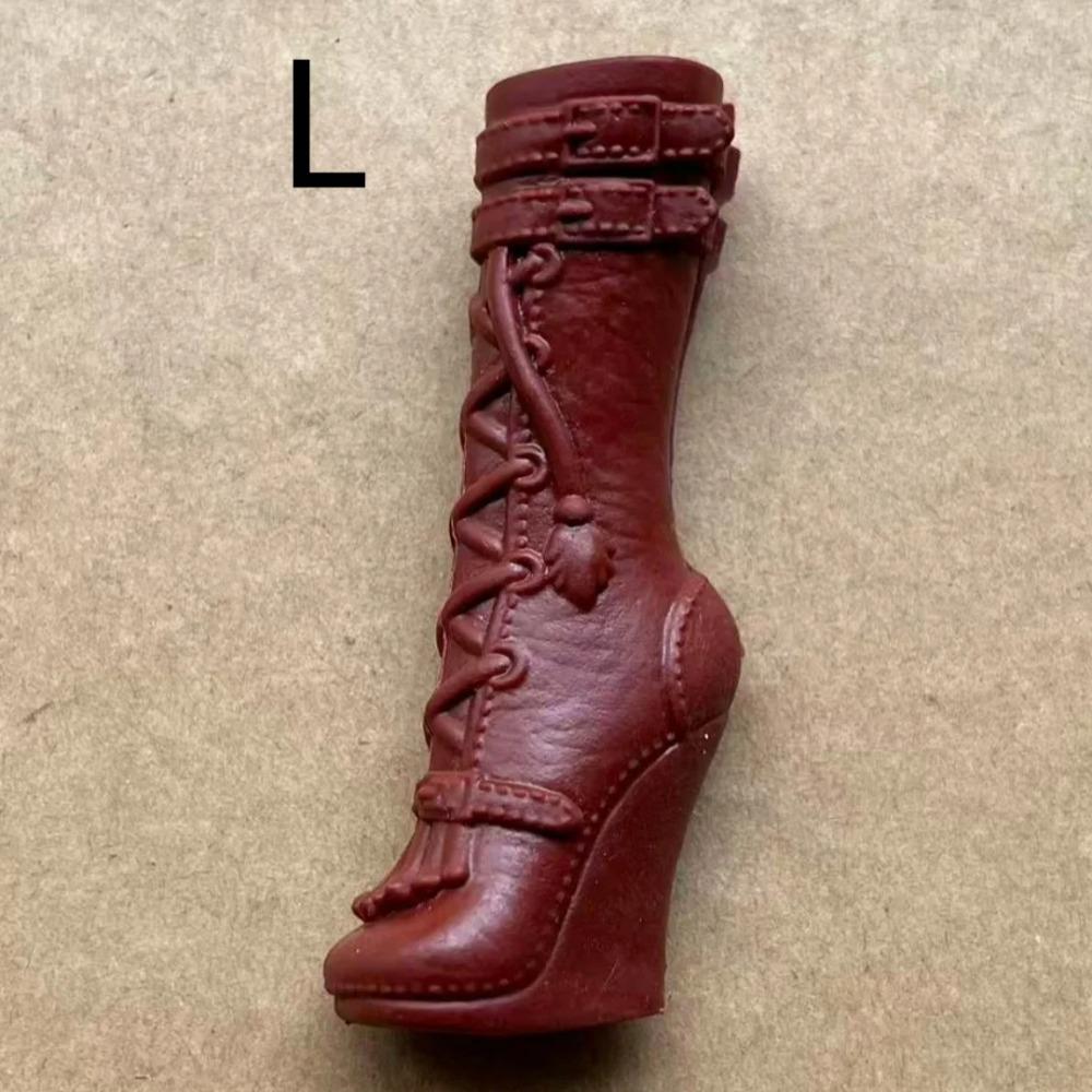 Scarpe e Stivali Colorati per Bambole Mostro in Scala 1/6 Accessori per Vestire Fai-da-te Parti di Giocattolo dalla Personalità Unica per Bambole Femminili