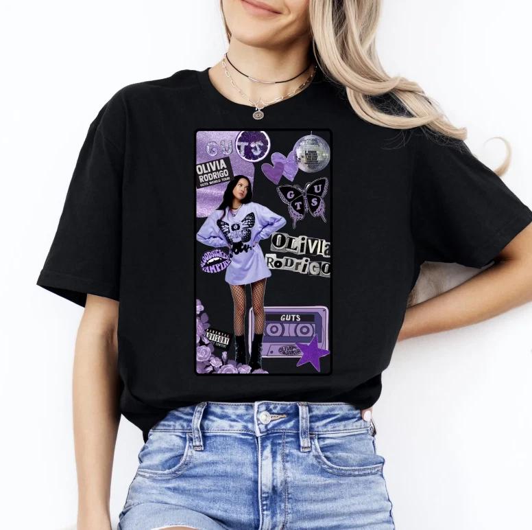 Olivia Rodrigo Fan T-Shirt, Concert Tour Shirt S