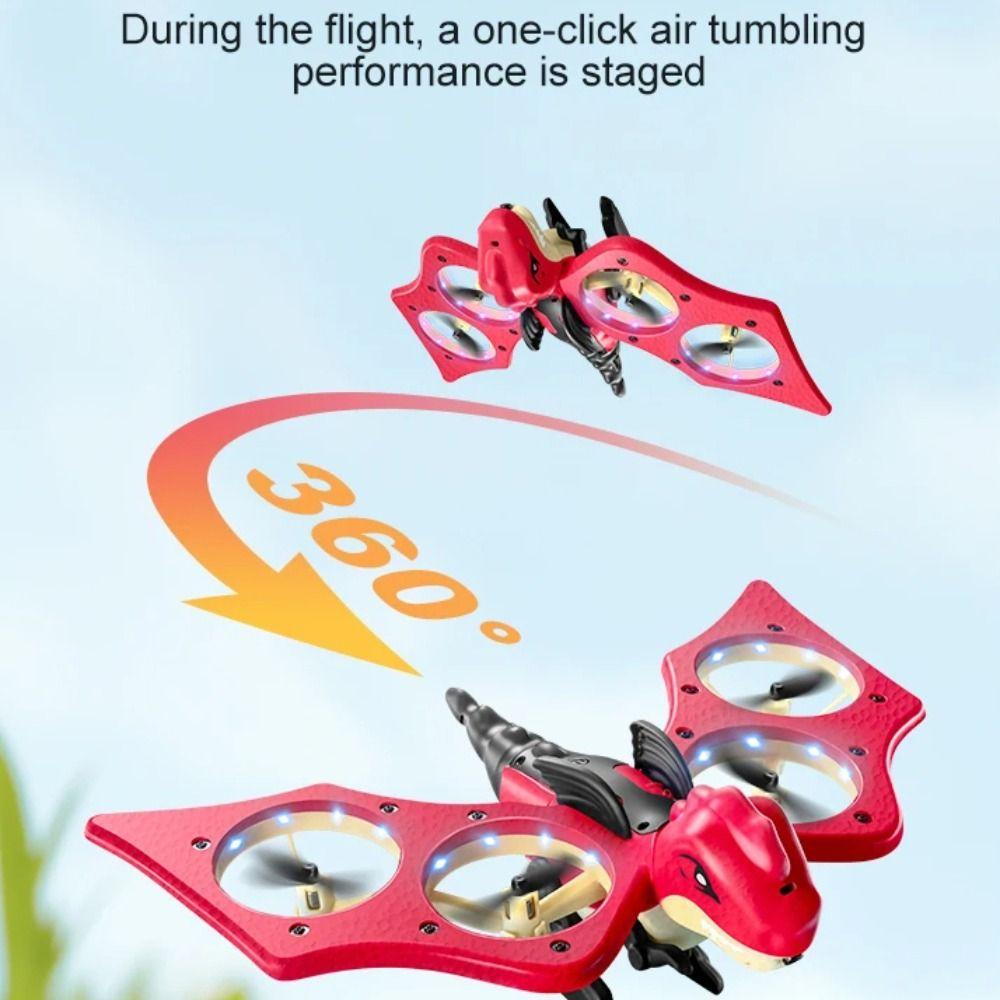 EPP Foam Dinosaurs RC Plane Gravity Sensing 2.4G Radio Control Plane  Kids Toddlers Children