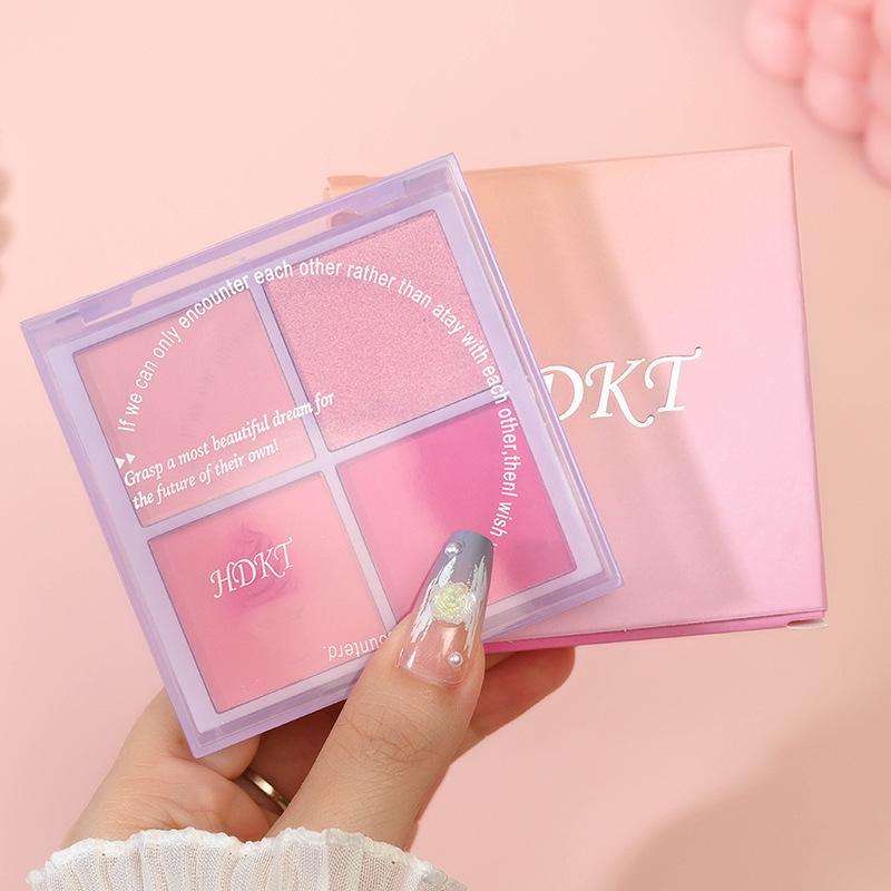 

HDKT Pink Series Matte Blush - Low Saturation, Natural Look, Cute and Heartfelt