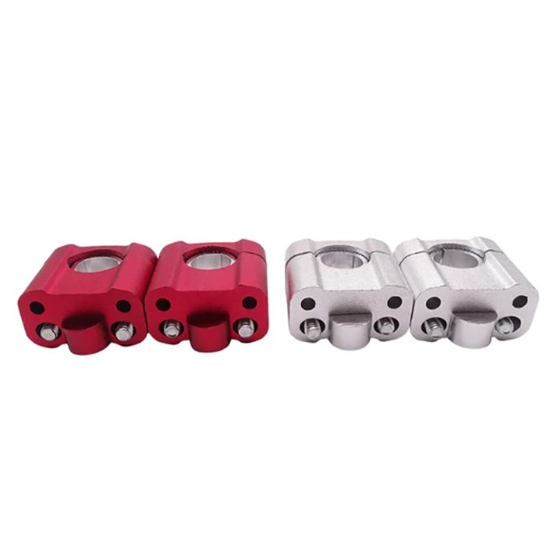 1 Pair Motorcycle Clamp Riser Handle Bar Mount Tripod Adapter For 22MM-25MM Universal Pit Dirt Frame Fittings Bike Moto Aluminum