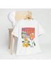 Clothing Casual Wounisex's Travel T-Shirt Printed Short Sleeved Top Cartoon Cartoon  Fashion Fruit Lemon Pattern Printed T-Sh