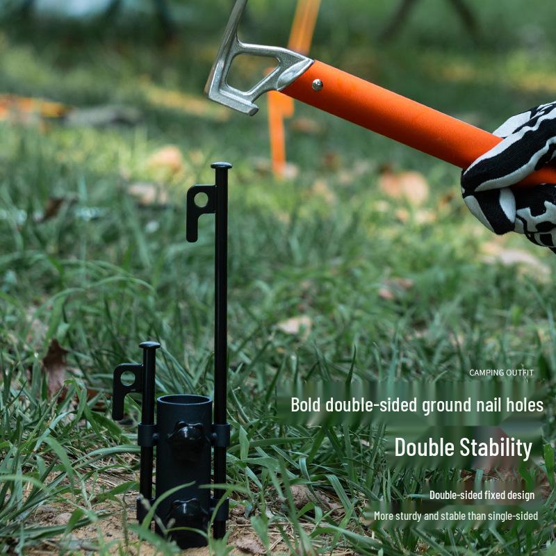 Adjustable Outdoor Tent Awning Pole Fixator - Camping Awning Support Accessory