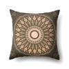 American Retro Ethnic Bohemian Polyester Pillow Case Car Decoration Home Printed Waist Rest Pillow Case