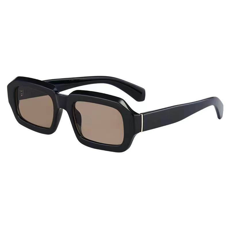 European American Style Men Women Sunglasses Rectangle Shape Stylish Sun Glasses For Men Uv400 Protection Female Sunglass