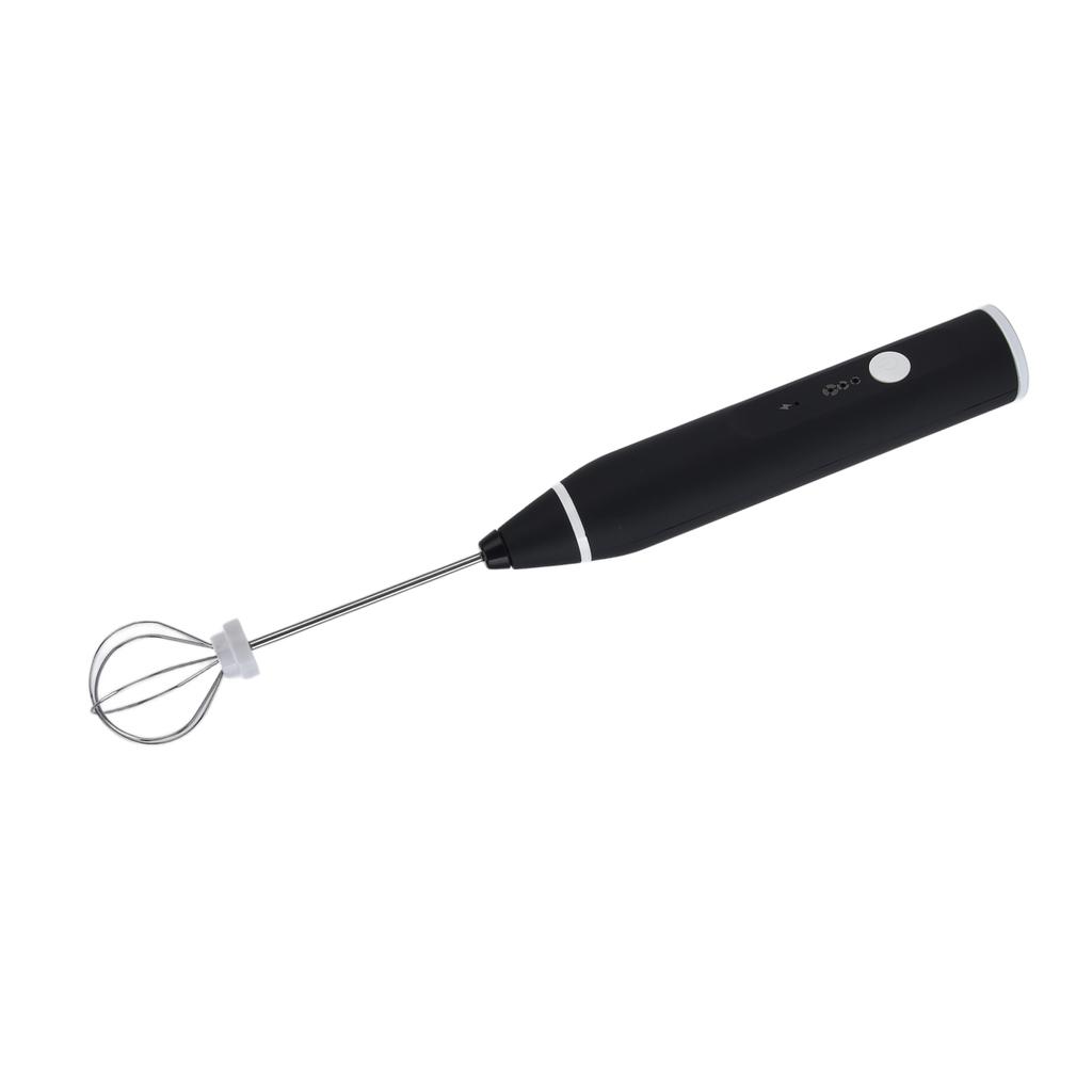 Electric Stirrer 3 Speed Modes Electric Handheld Stainless Steel Detachable Probe Safe Nonstick