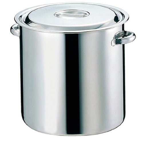 EBM Molybdenum Stockpot/Kitchen Pot, 27cm, with Pipe Handle