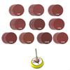  52/102Pcs Sandpaper 60-2000 Grits Hook Loop Sand Paper Abrasive Polishing