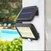 56LED Induction Wall Lamp Waterproof Split Solar 100COB Separated Human Body Induction Courtyard Lamp Garage Lamp