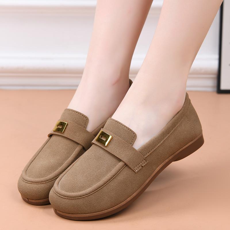 

Женские удобные пенни-лоферы из искусственной замши, повседневные слипоны, легкие прогулочные туфли на плоской подошве, мокасины для вождения, туфли-лодочки для женщин, офисная обувь, рабочая обувь на плоской подошве 41