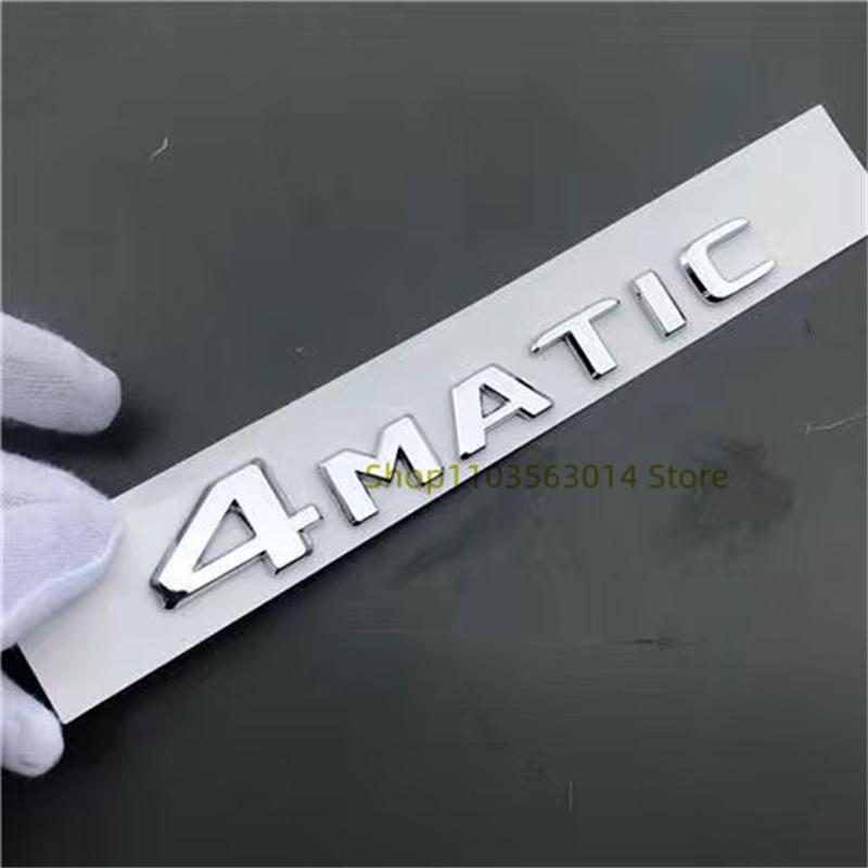 2017 Flat Font Glossy Black Letters For R320 R400 Top ABS Emblem for R Class Car Trunk Nameplate Sticker