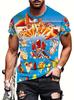 3D Printing Ice Cream Graphic Printed T-shirt Men Women Fashion Summer Crew Neck Short Sleeve Kids Trendy New Tee Shirts Tops