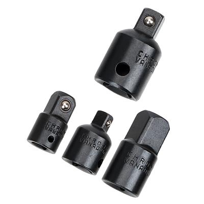 CR-V Chrom-Vanadium-Stahl Hohe Härte Praktischer Ratschenschlüssel-Steckschlüsselsatz Konverter 4-teilig 1/4 3/8 1/2 Schraubenschlüsseladapter