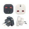 1 stücke EU Stecker Adapter Power Converter UK Zu EU Elektrische Adapter 2 Pin Euro Reise Adapter Power Ladegerät Elektrische Steckdose outlet