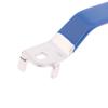 1pcs Valve Handle Lever Handle Iron Chrome Plated Replacement Quarter Turn With Plastic Grip Blue For DN20 Ball Valve