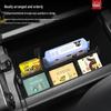 Fits 26 Toyota RAV4 Rongfang Weilanda Models: Armrest Box Divider Storage Accessories for RV4 Modification.