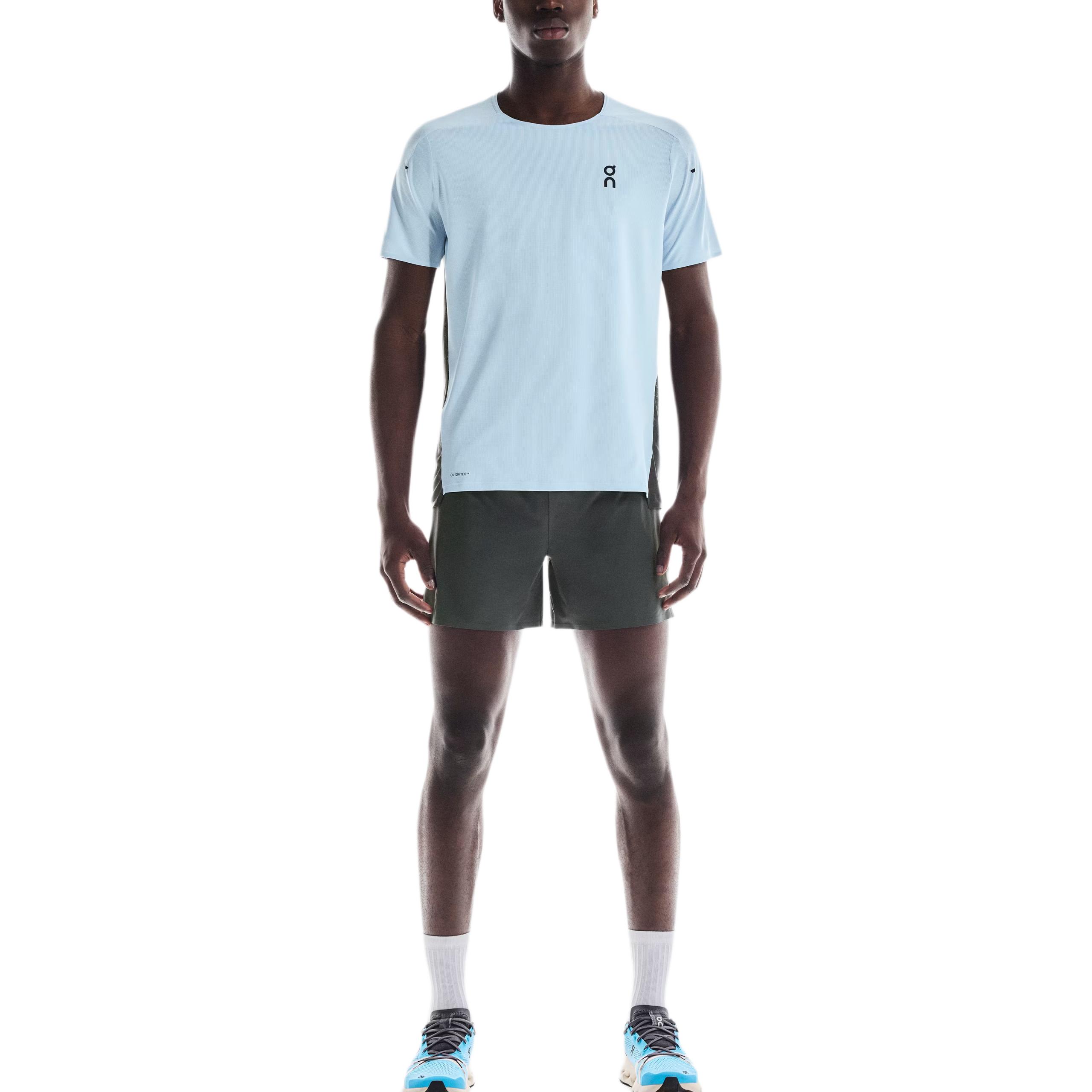 On Performance T Shirts Men s Arctic | Eclipse Crew Neck Moderate Straight Fit 1ME10232985- M