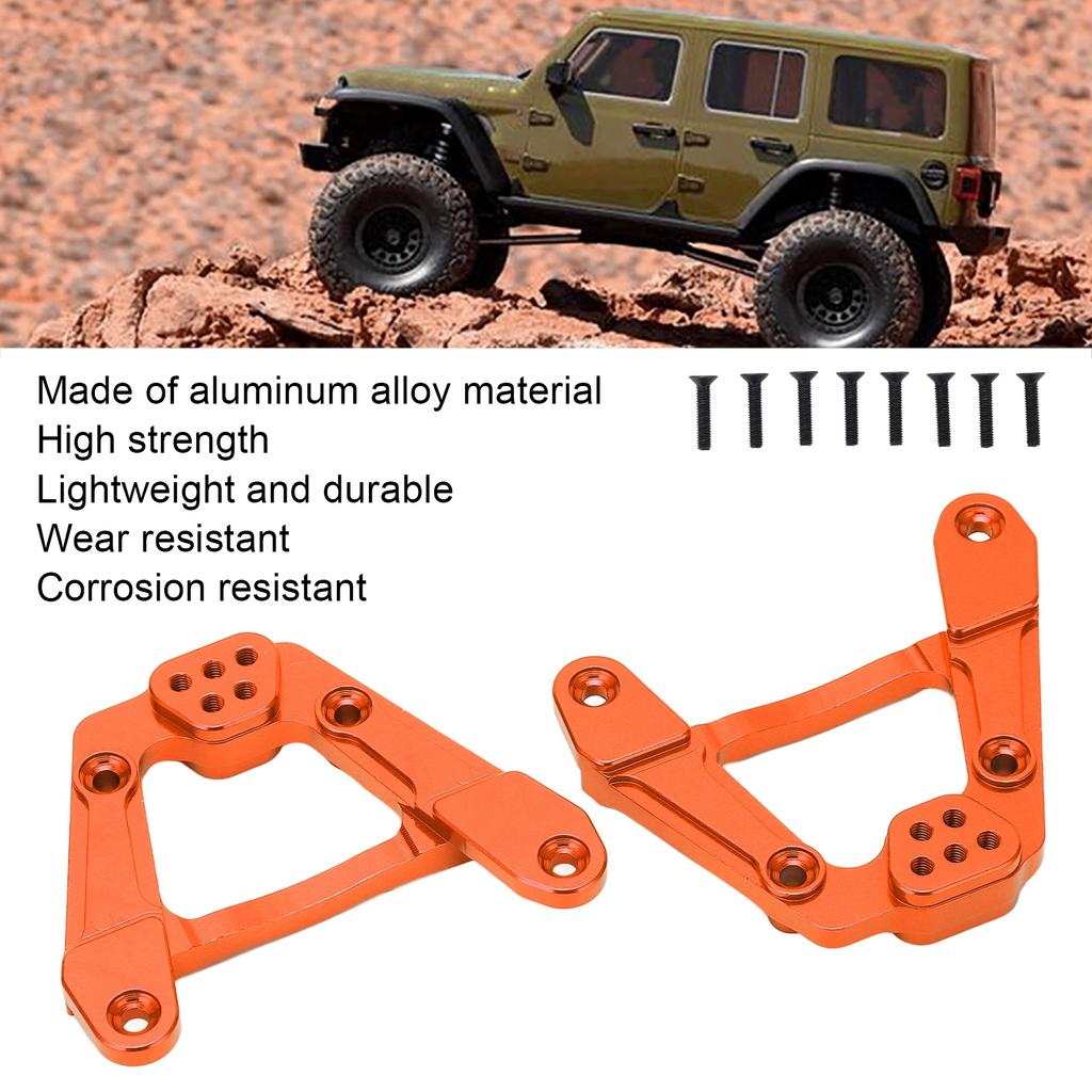 2Pcs Rear Shock Tower Aluminum Alloy Shocks Bracket Mount RC Accessories for   1Celsius6 SCX6