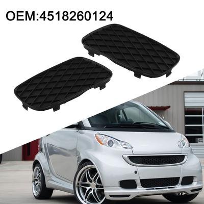 Dla Smart For Fortwo 451 Grill zderzaka Osłony świateł przeciwmgielnych Części zamienne OEM