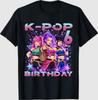 6th Birthday K-pop 6 Year Old Korean Music Birthday Kpop T-Shirt
